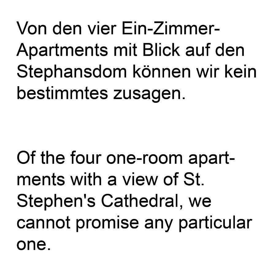 Pension Sacher - Apartments Am Stephansplatz Vienna Exterior photo